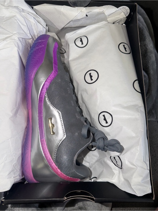 Nike Other - LeBron Nike Gray and Purple Men's/Boys Basketball Shoes